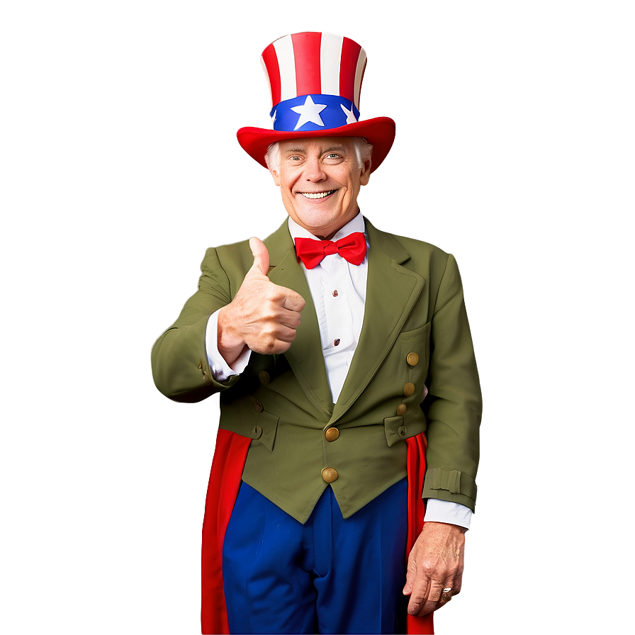 Uncle Sam Thumbs Up Png 75