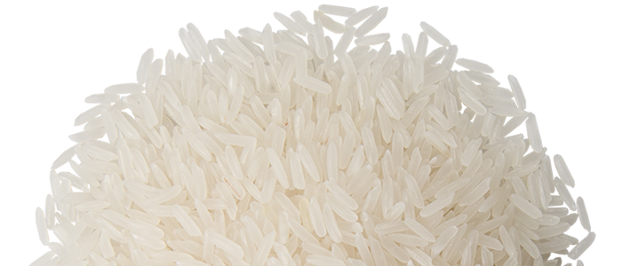 Uncooked White Rice Texture