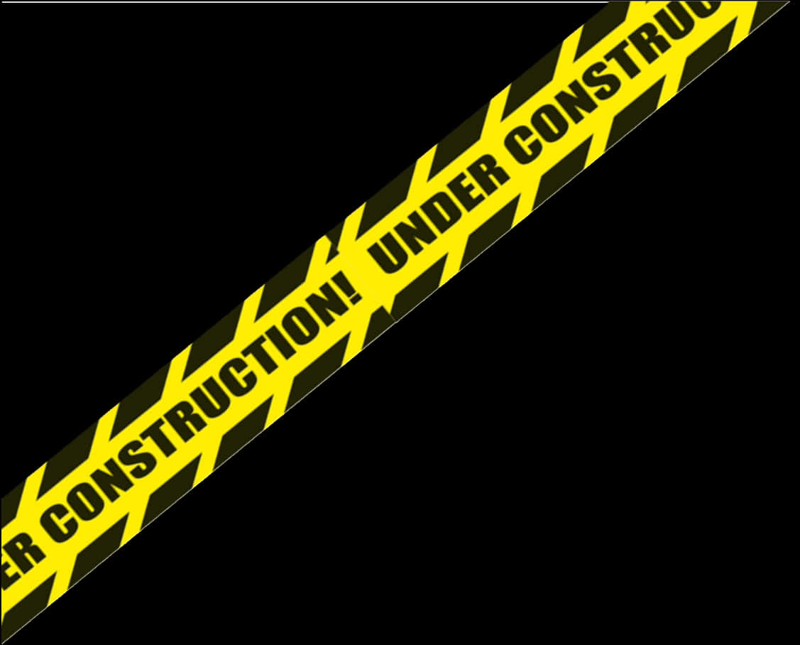 Under Construction Warning Tape