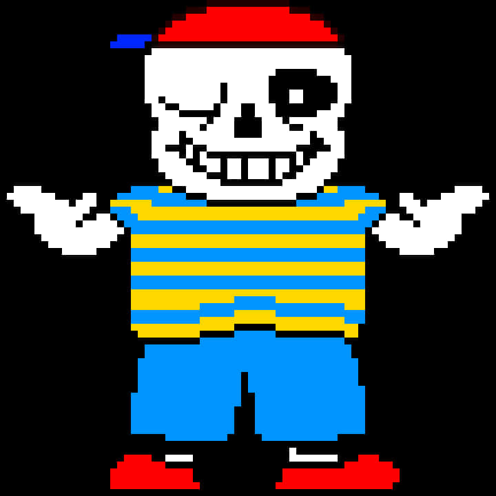 Undertale Sans Pixel Art