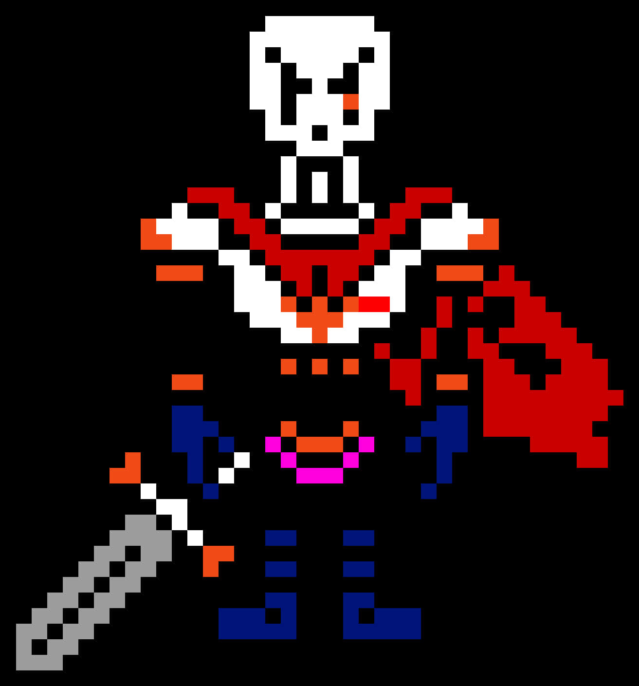 Undertale Sans Pixel Art