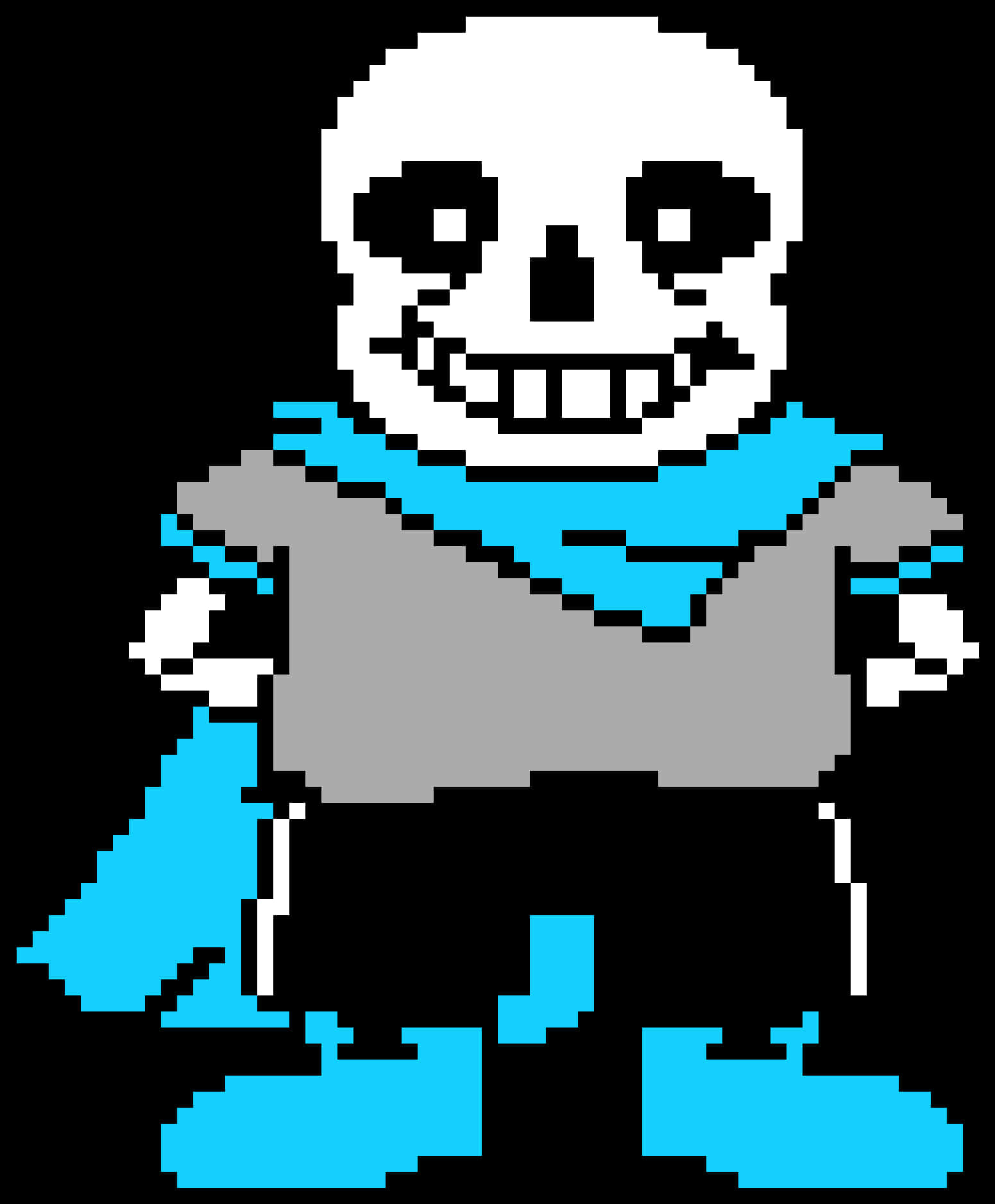 Undertale Sans Pixel Art