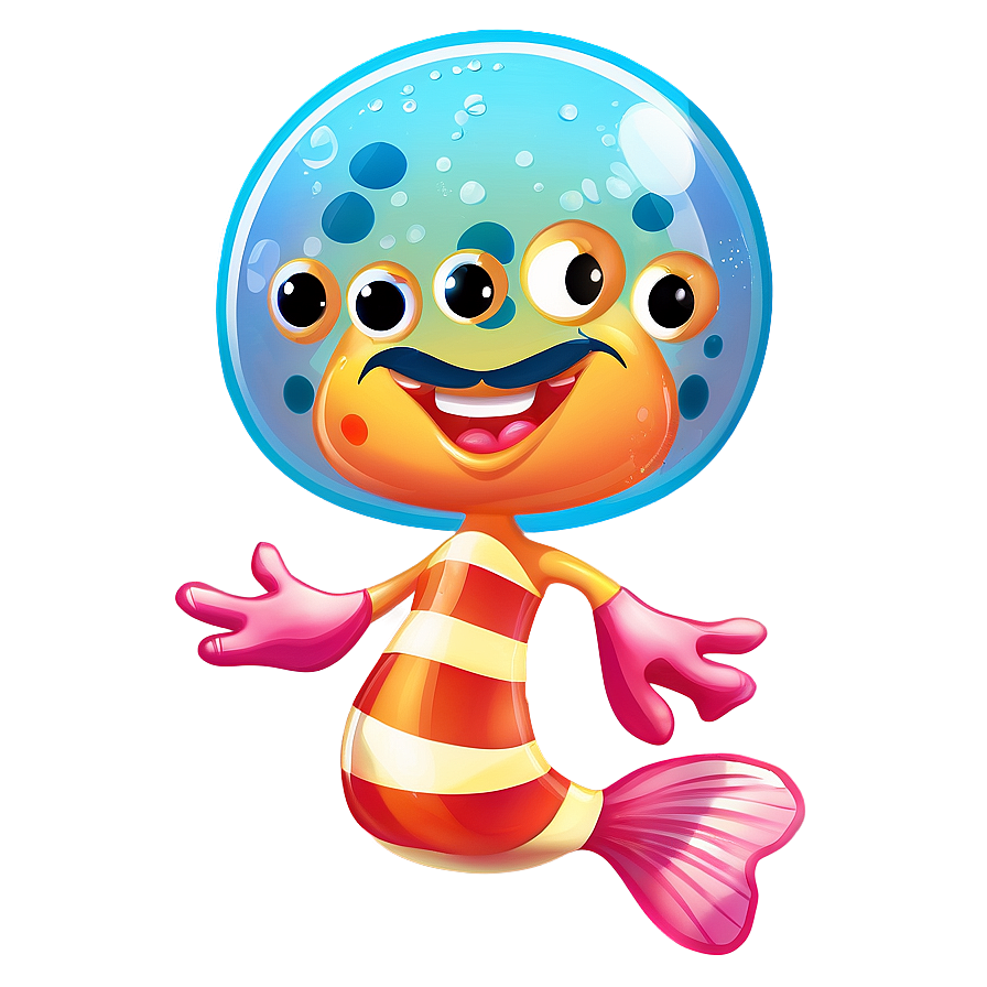 Underwater Cartoon Character Png 06122024