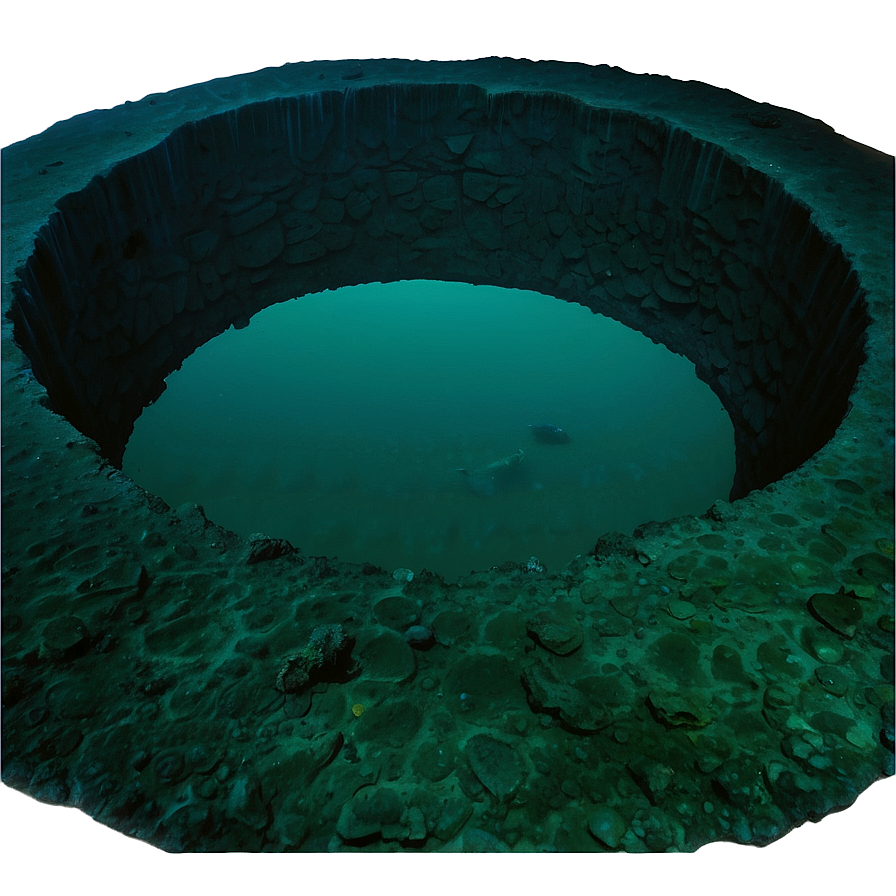 Underwater Crater Mysterious Png 38