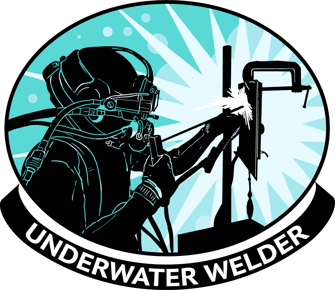 Underwater Welding Professional Graphic
