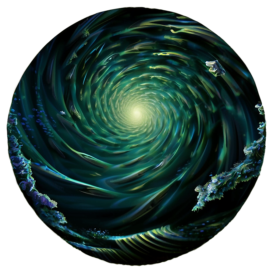 Underwater Whirlpool Scene Png 4