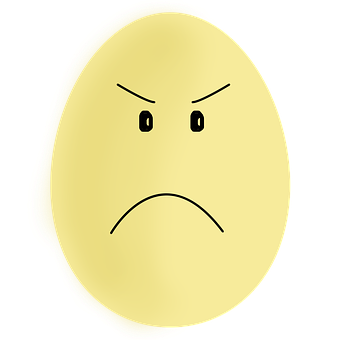 Unhappy Egg Expression