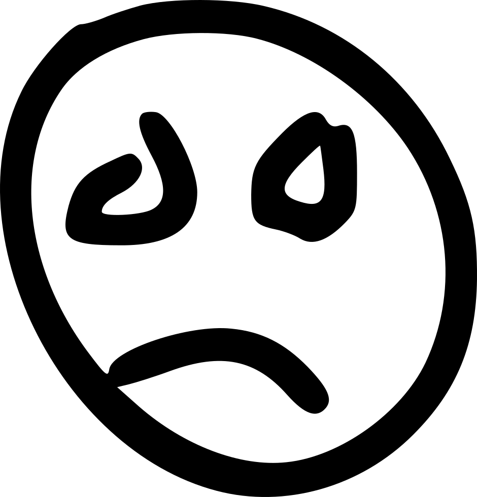 Unhappy_ Face_ Emoji_ Vector