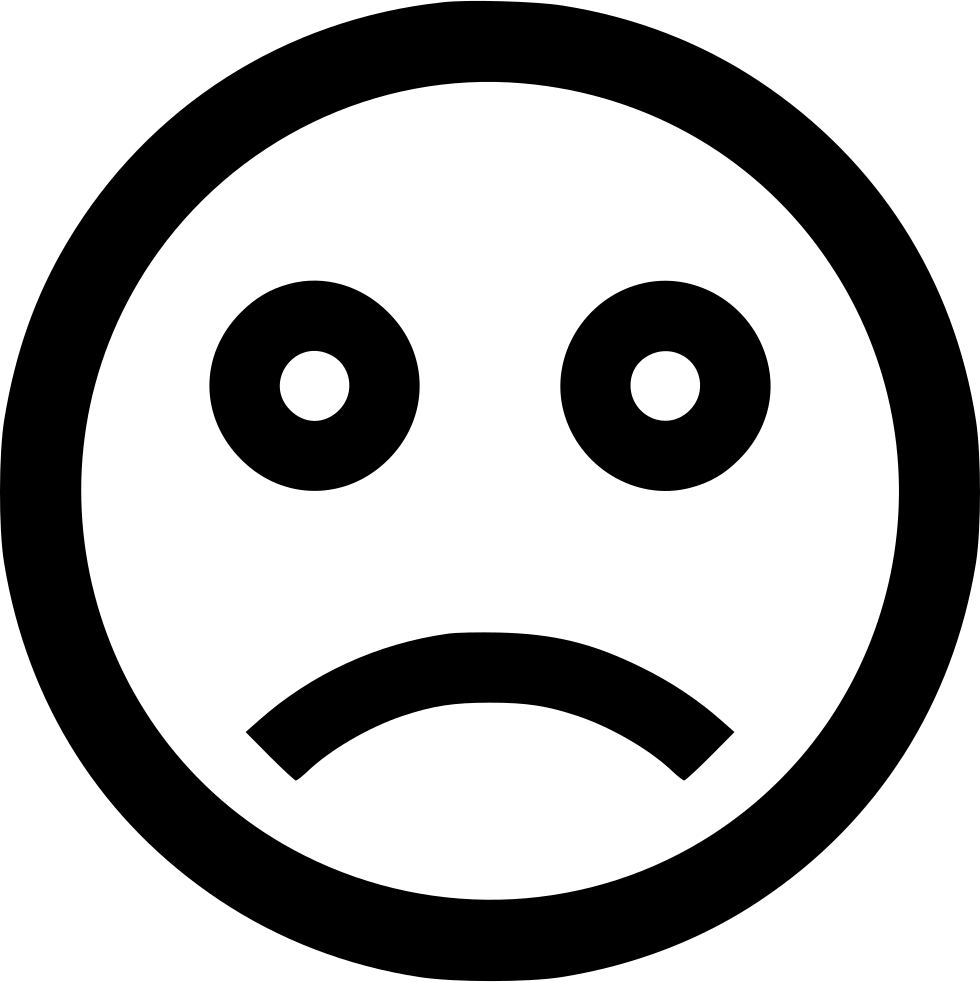 Unhappy_ Face_ Emoji_ Vector