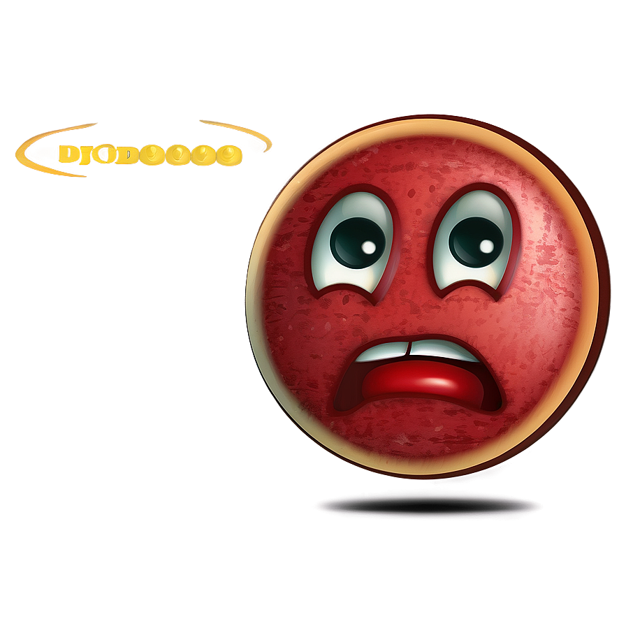 Unhappy Face Illustration Png 05232024