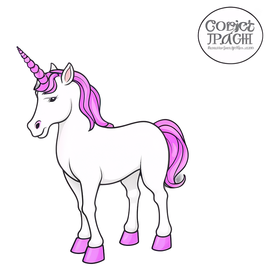 Unicorn Coloring Page Png 06132024