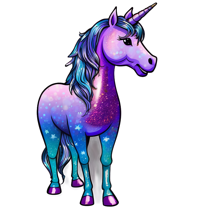 Unicorn Glitter Clipart Png 15