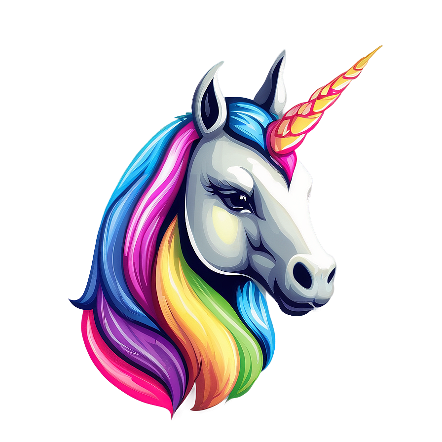 Unicorn Head Clipart Png Tqv