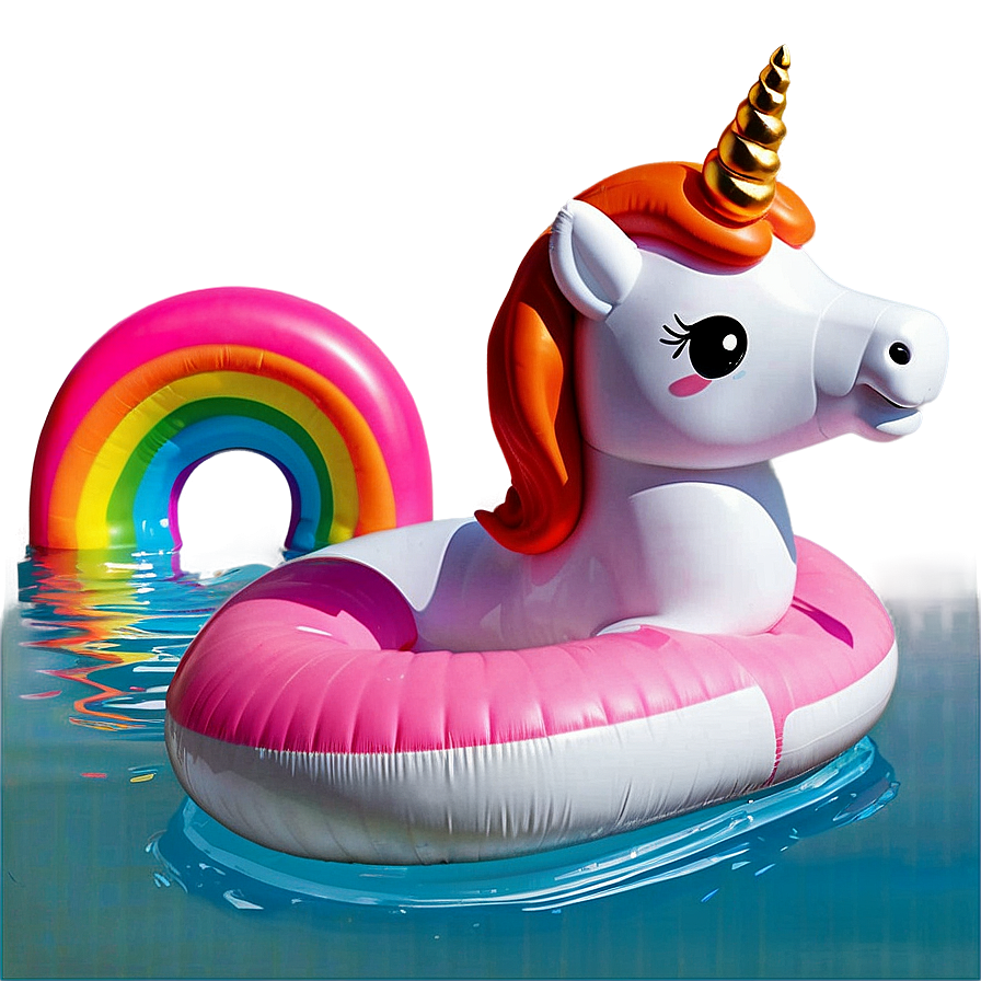 Unicorn Pool Float Png 06132024