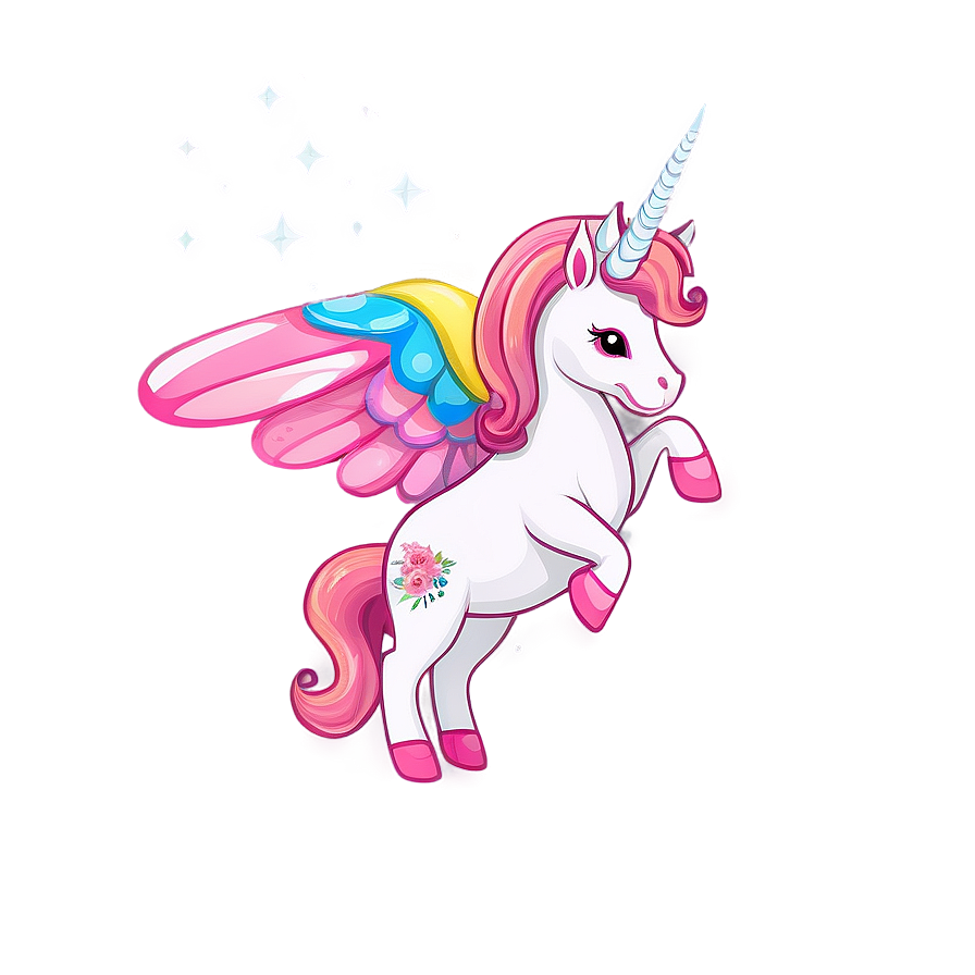 Unicorn With Wings Clipart Png Wwm75