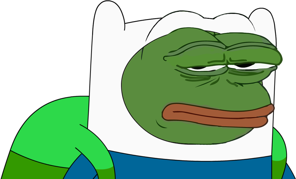 Unimpressed_ Frog_in_ Adventure_ Time_ Style.png