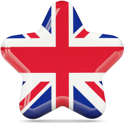 Union Jack Star Balloon