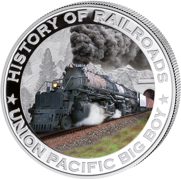 Union Pacific Big Boy Train Coin