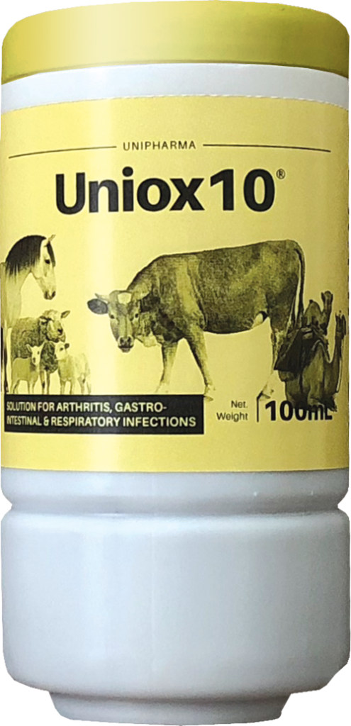 Uniox10 Veterinary Medicine Bottle