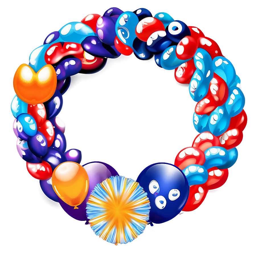 Unique Balloon Garland Styles Png Rdh