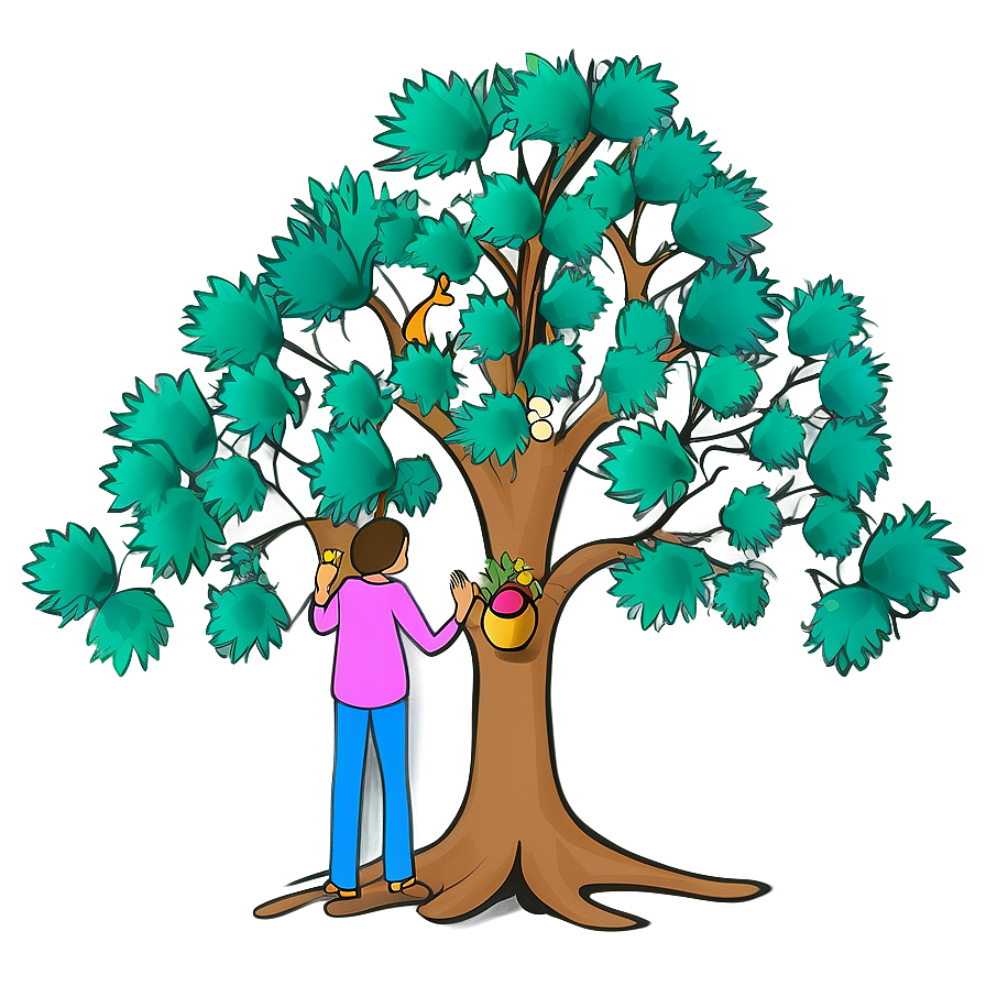 Unique Family Reunion Tree Illustration Png 13