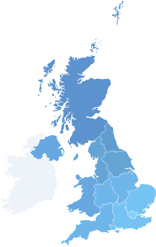 United Kingdom Outline Map