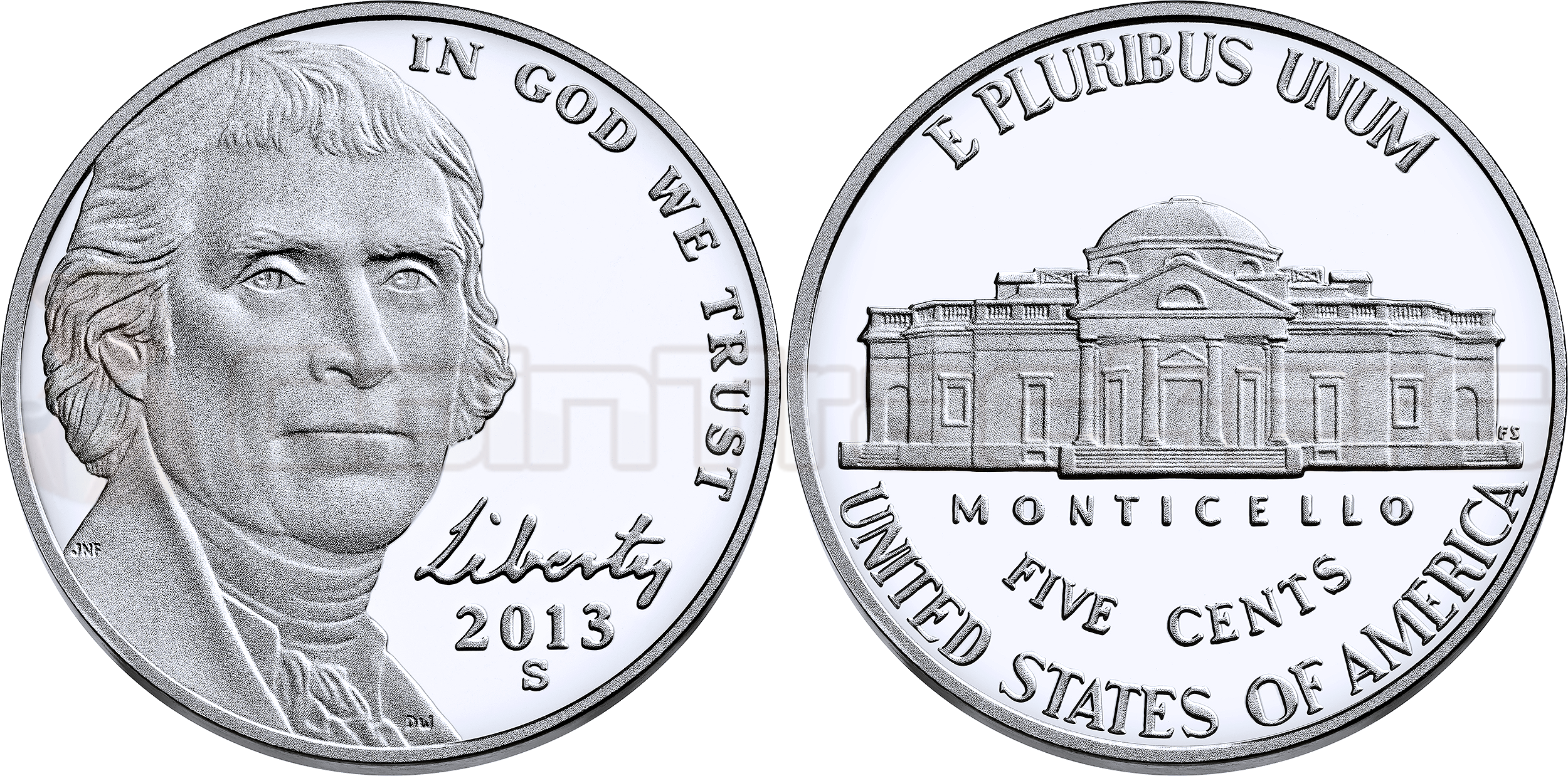 United States Nickel Coin2013