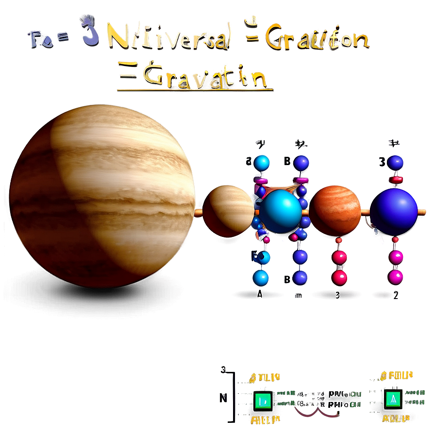 Universal Gravitation Equation Png Bbb