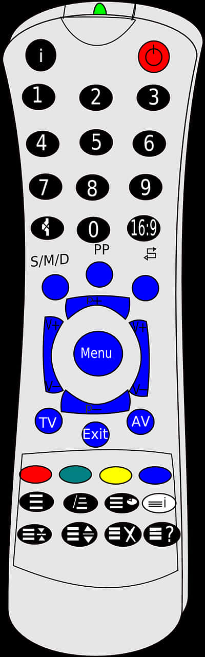 Universal Remote Control Graphic