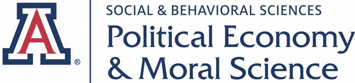 Universityof Arizona Political Economy Moral Science Logo