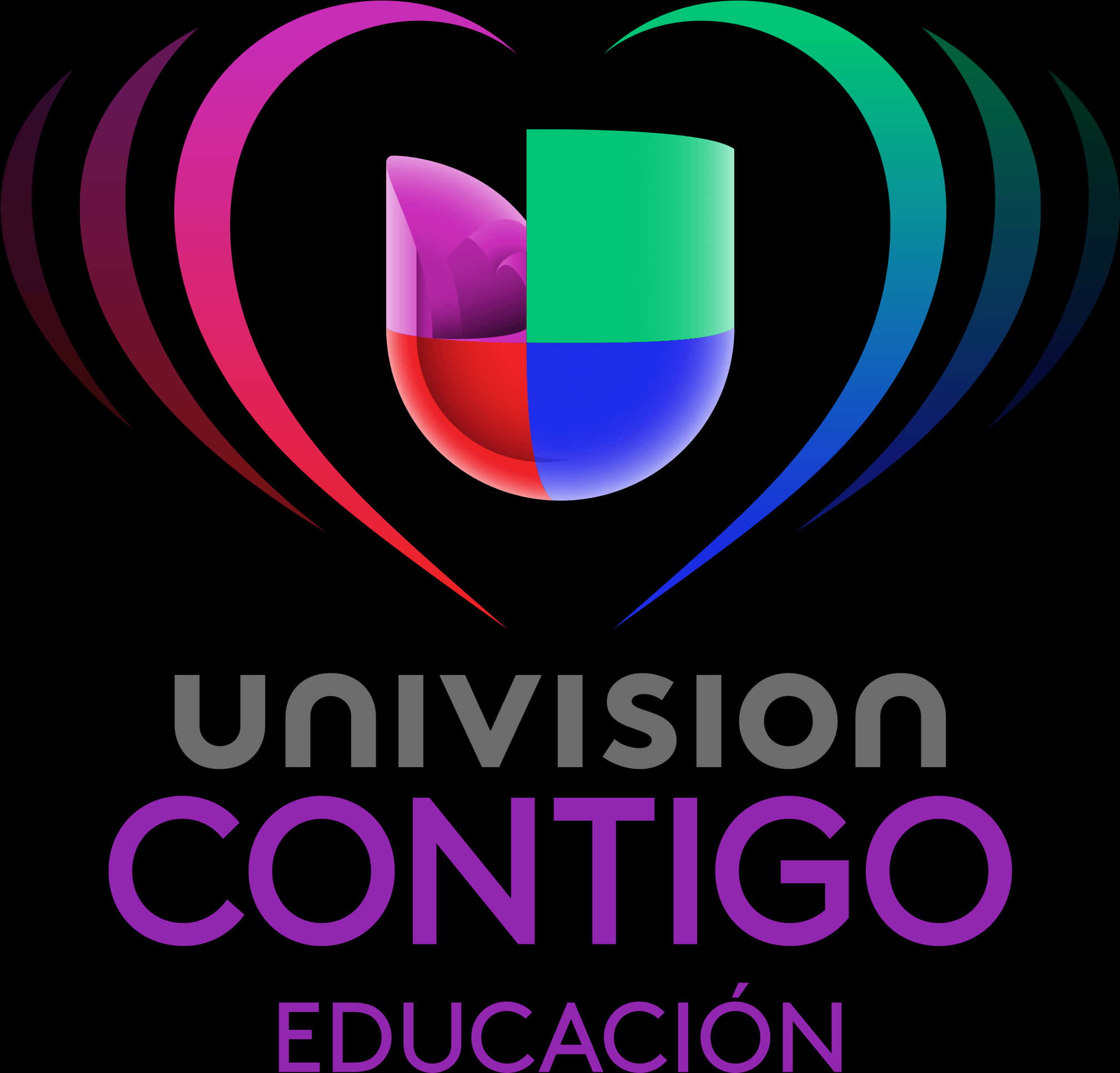 Univision Contigo Educacion Logo