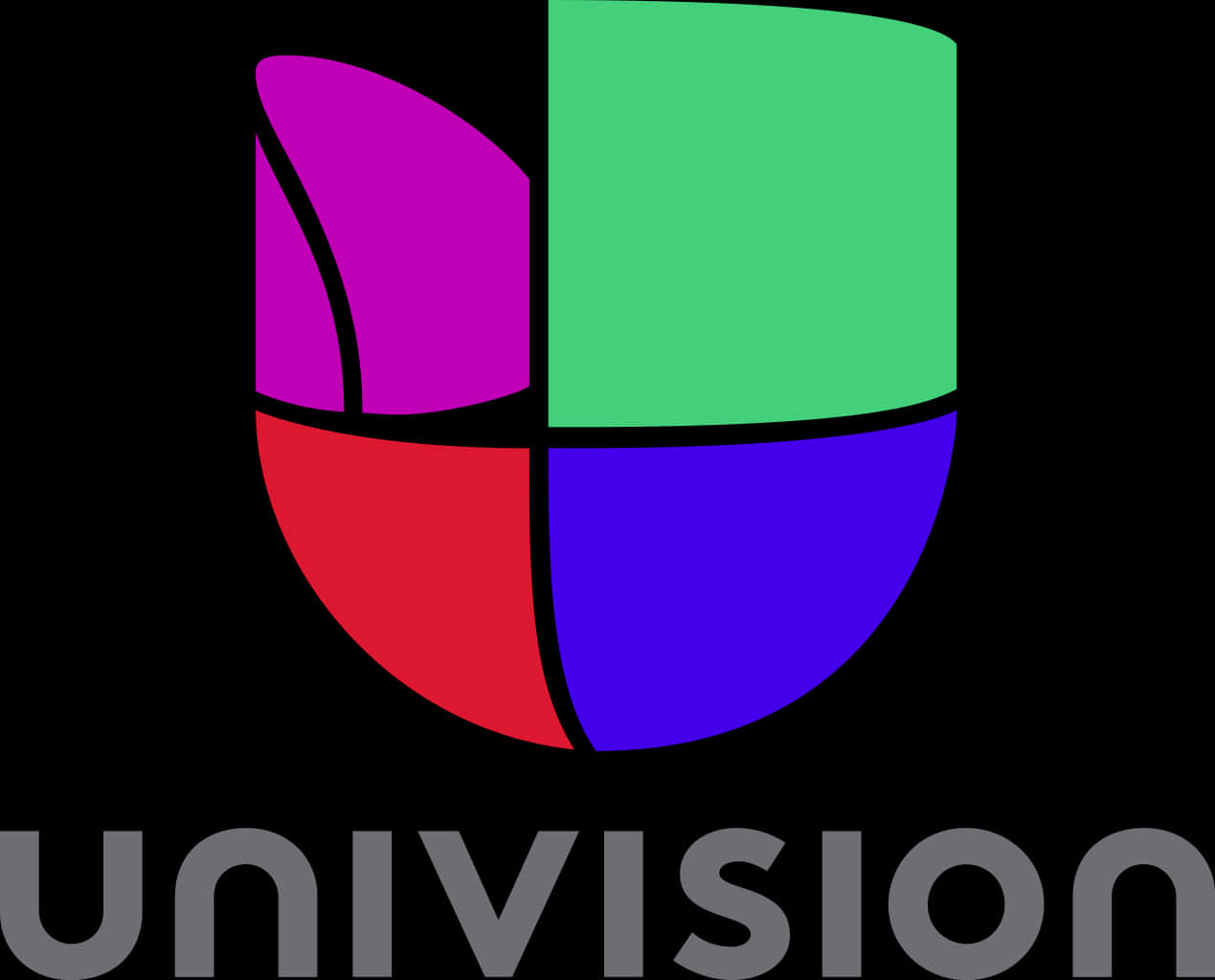 Univision Logo Colorful Shield