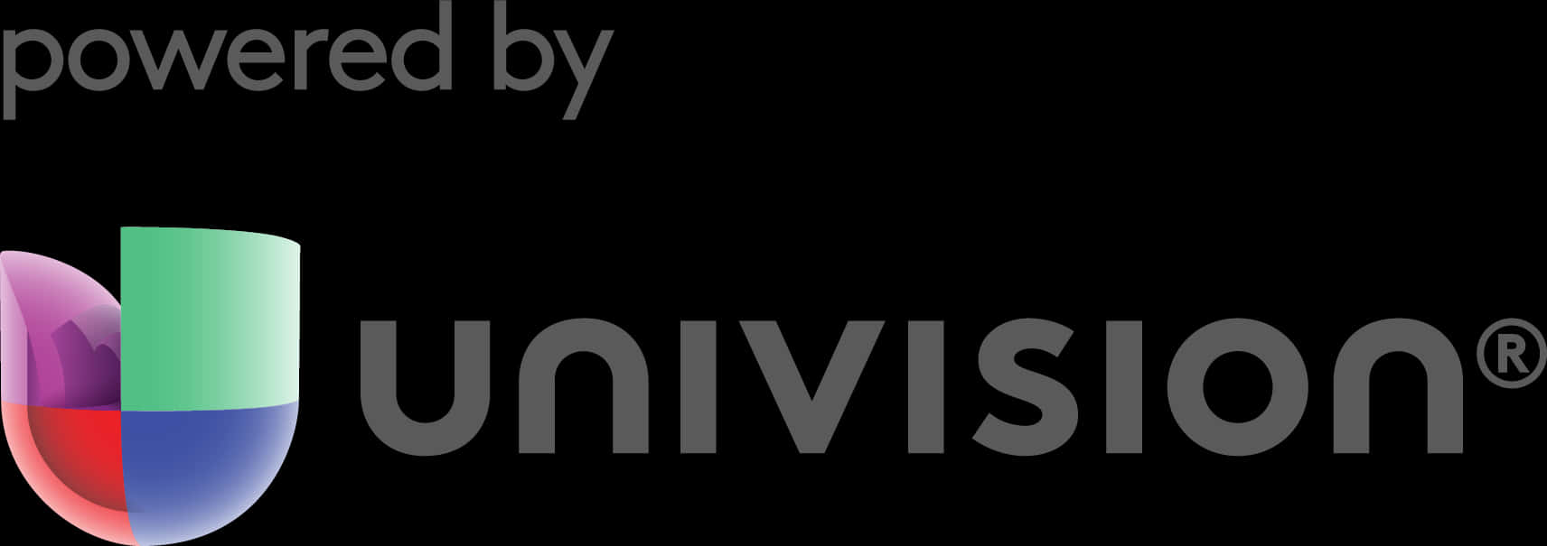 Univision Powered By Logo
