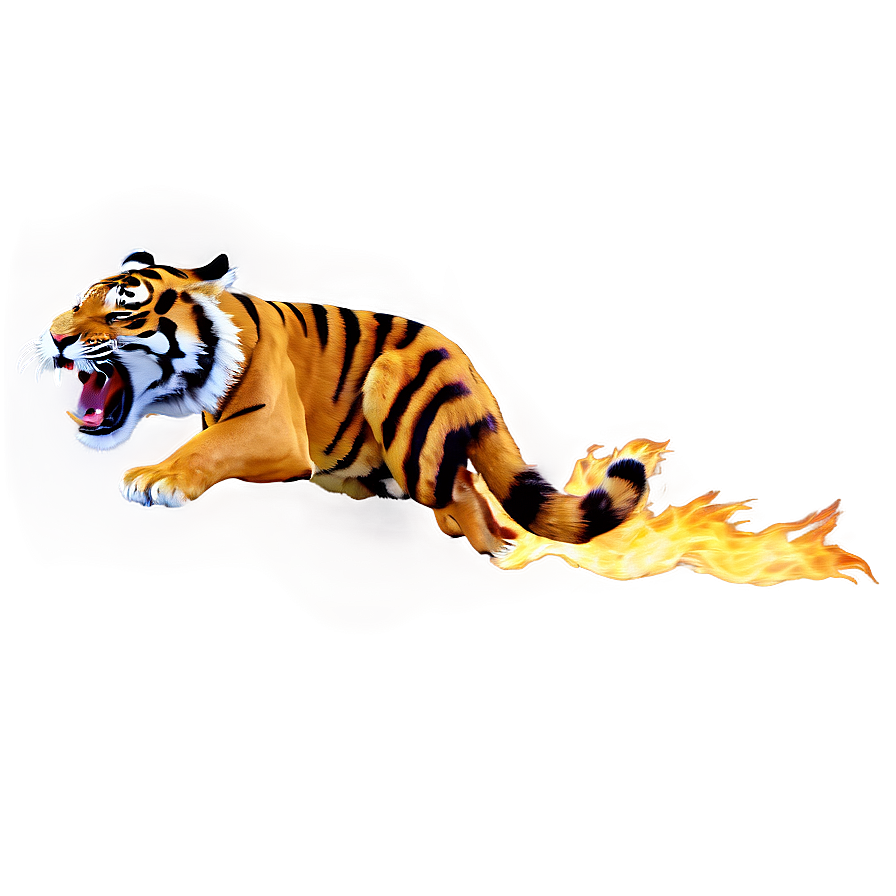 Unleashed Tiger Fury Png Vny