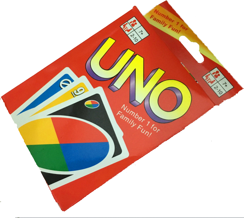 Uno Card Game Packaging