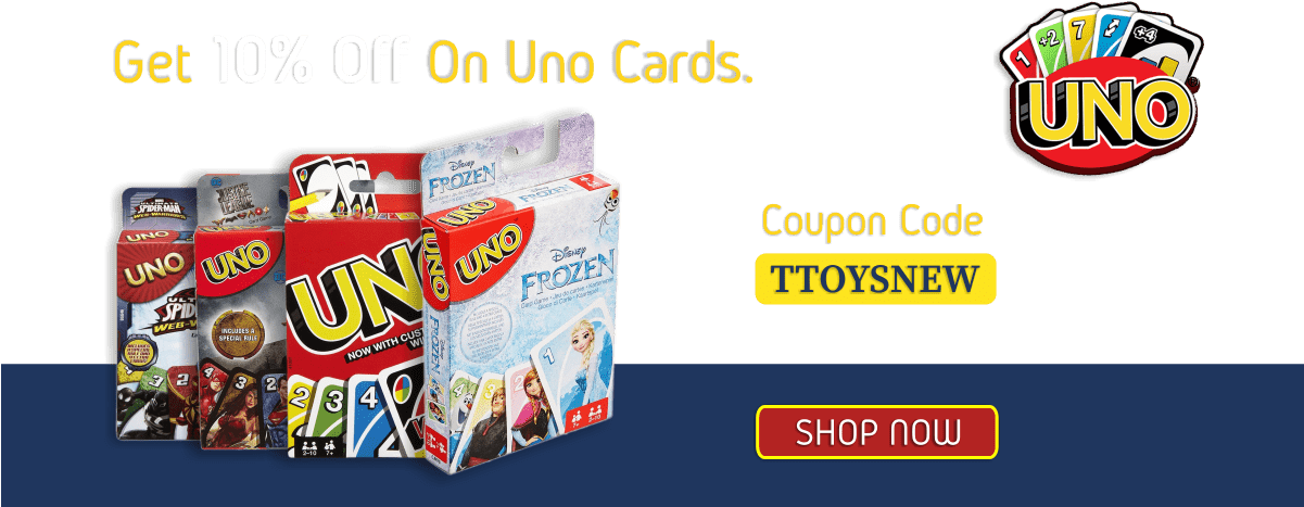 Uno Cards Discount Promotion Banner