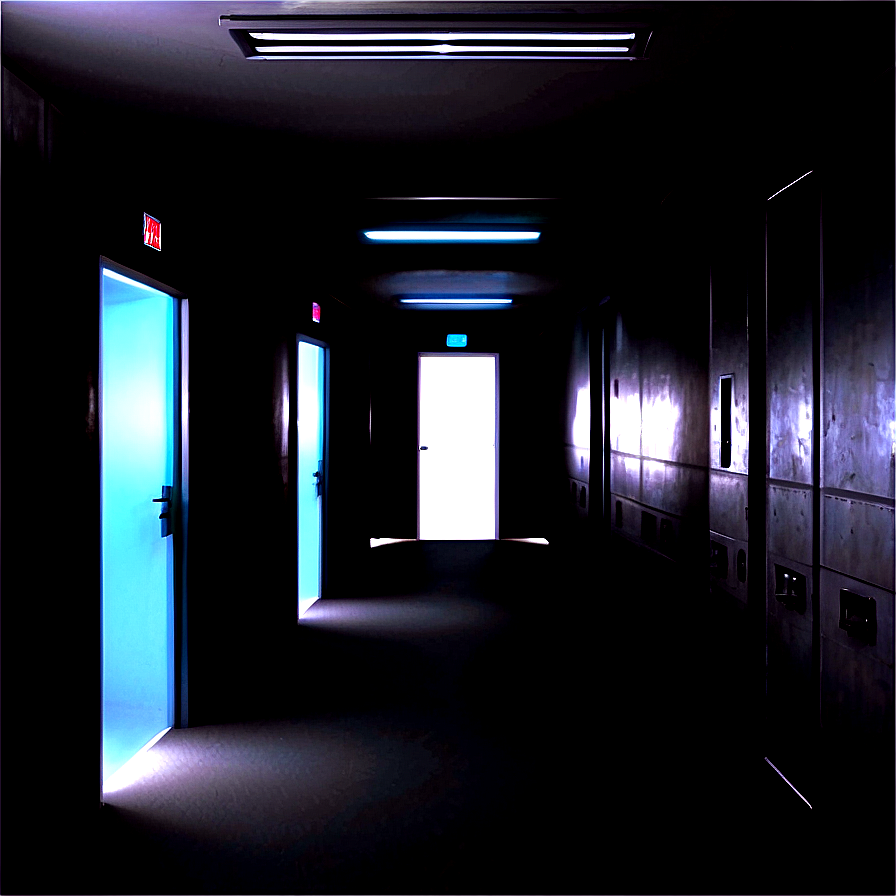 Unsettling Dark Corridor Png 36