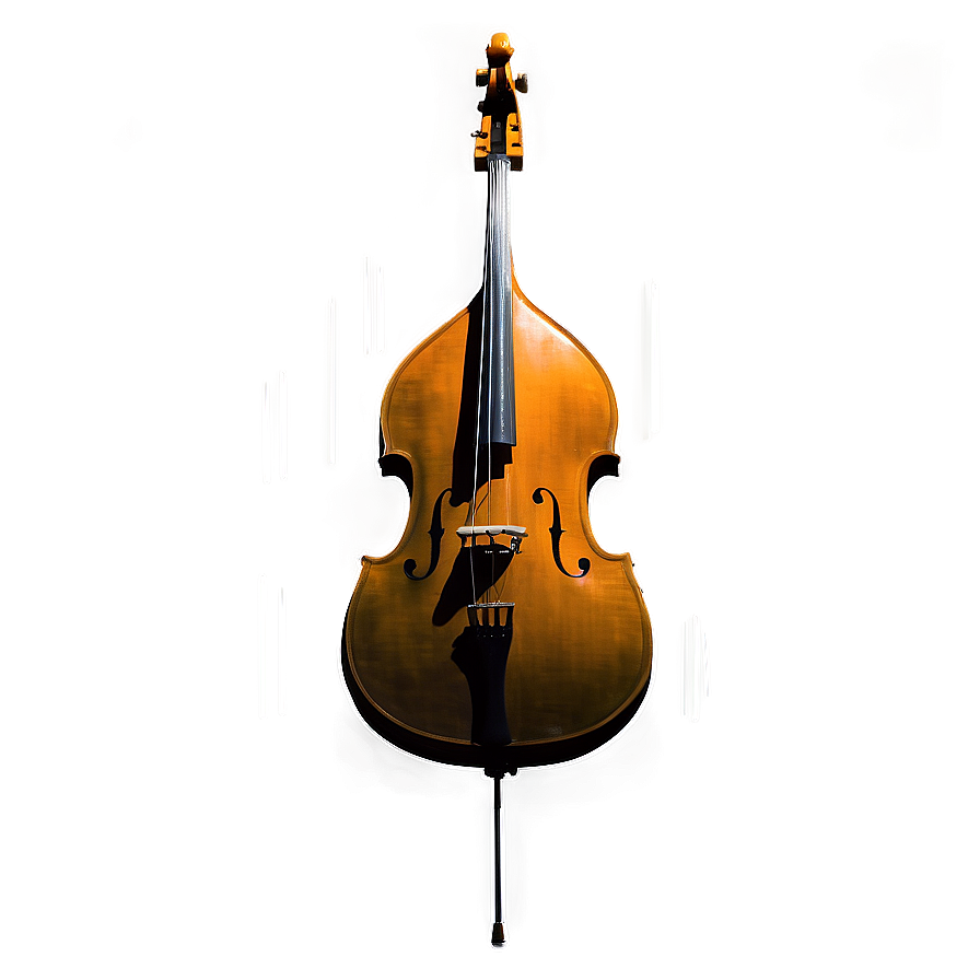 Upright Bass Silhouette Png Hem81