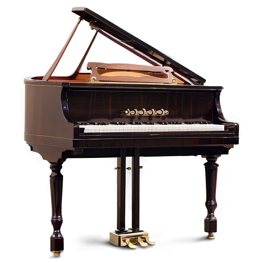 Upright Piano In Victorian Style Png Yej