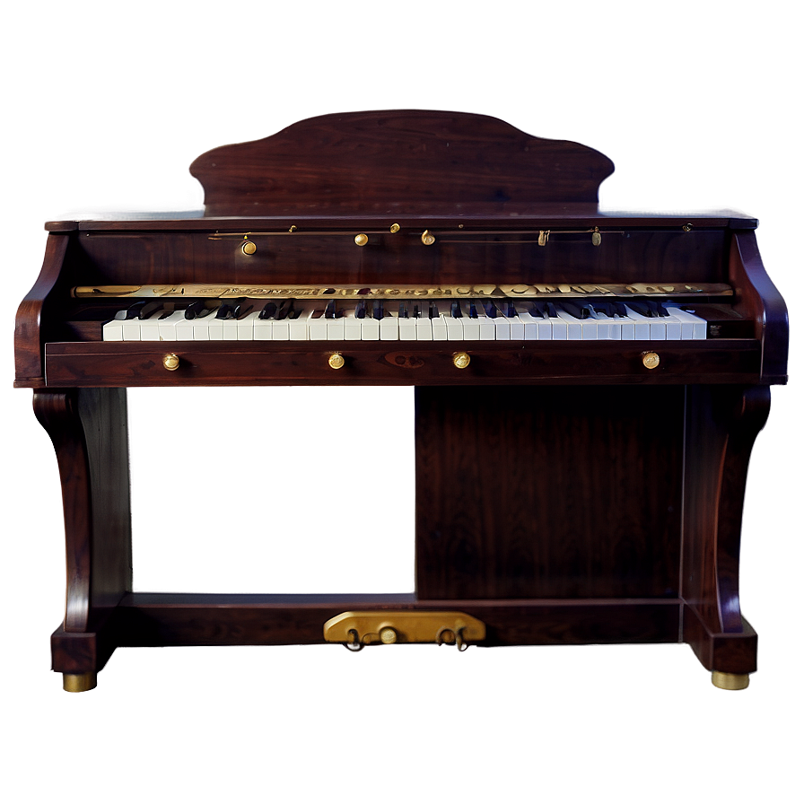 Upright Piano With Adjustable Music Desk Png 53