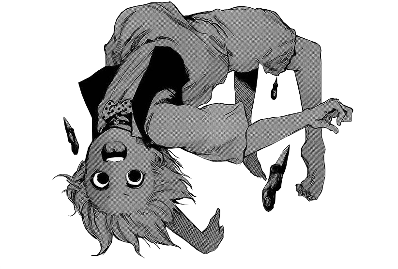 Upside Down Anime Character