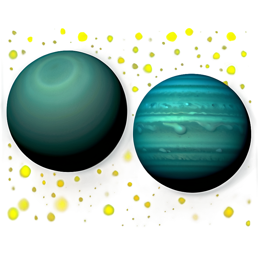 Uranus Comparative Size Png Gxn61