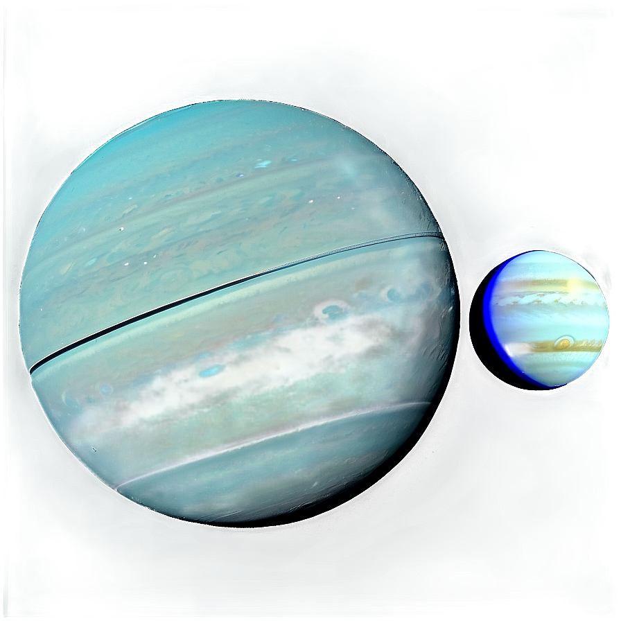 Uranus Comparative Size Png Xsb