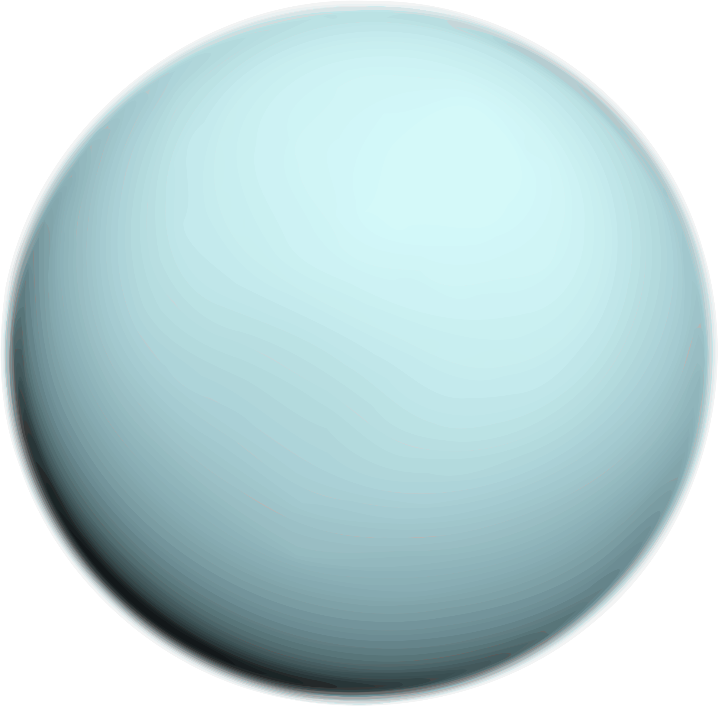 Uranus Planet Graphic Representation