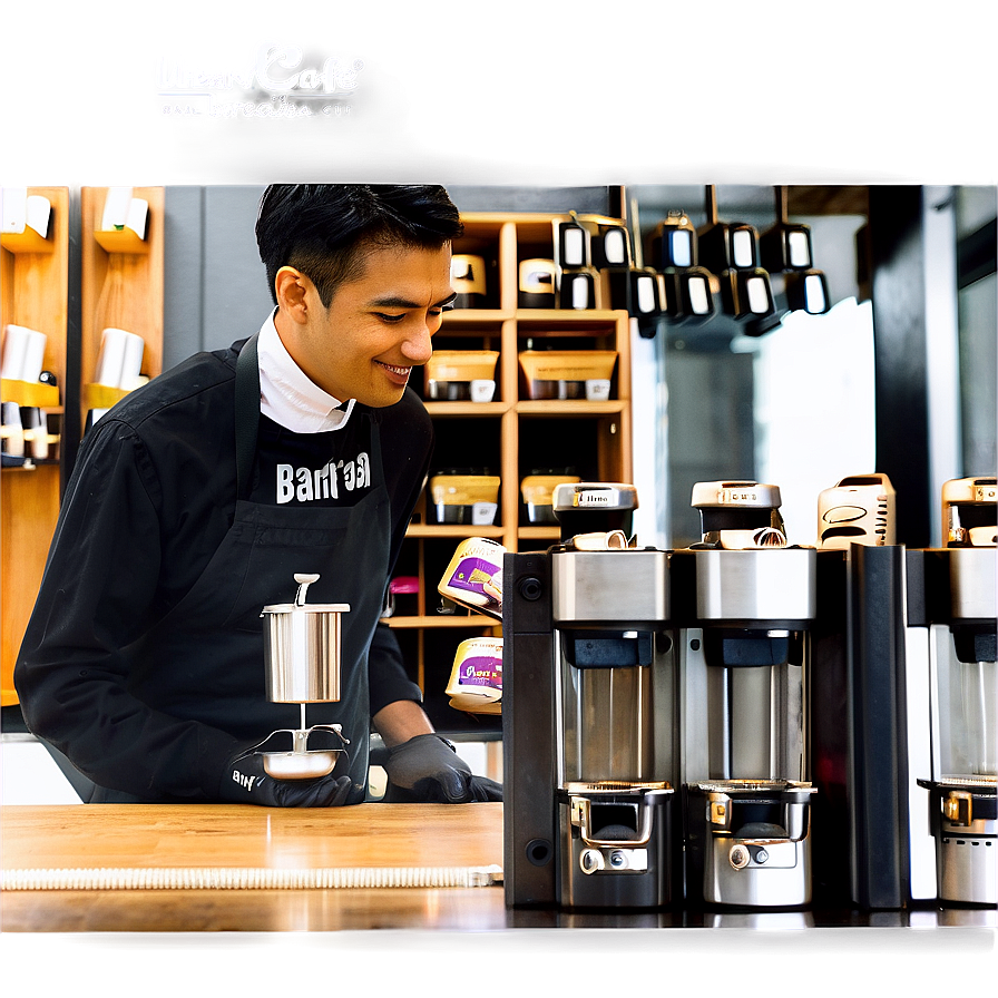 Urban Cafe Barista Png Vvm