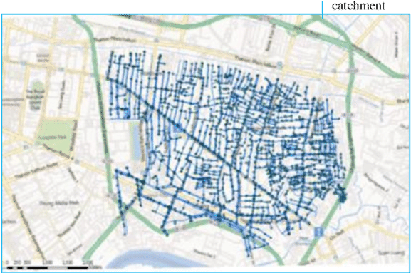 Urban Drainage System Map