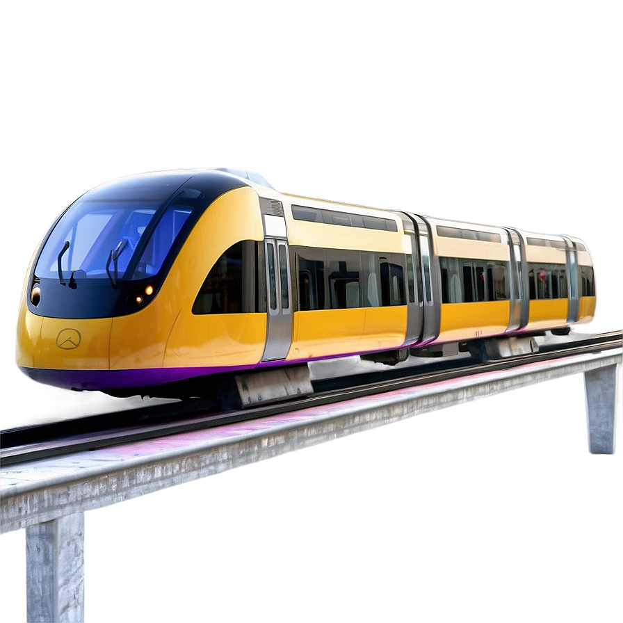 Urban Elevated Train Png 56