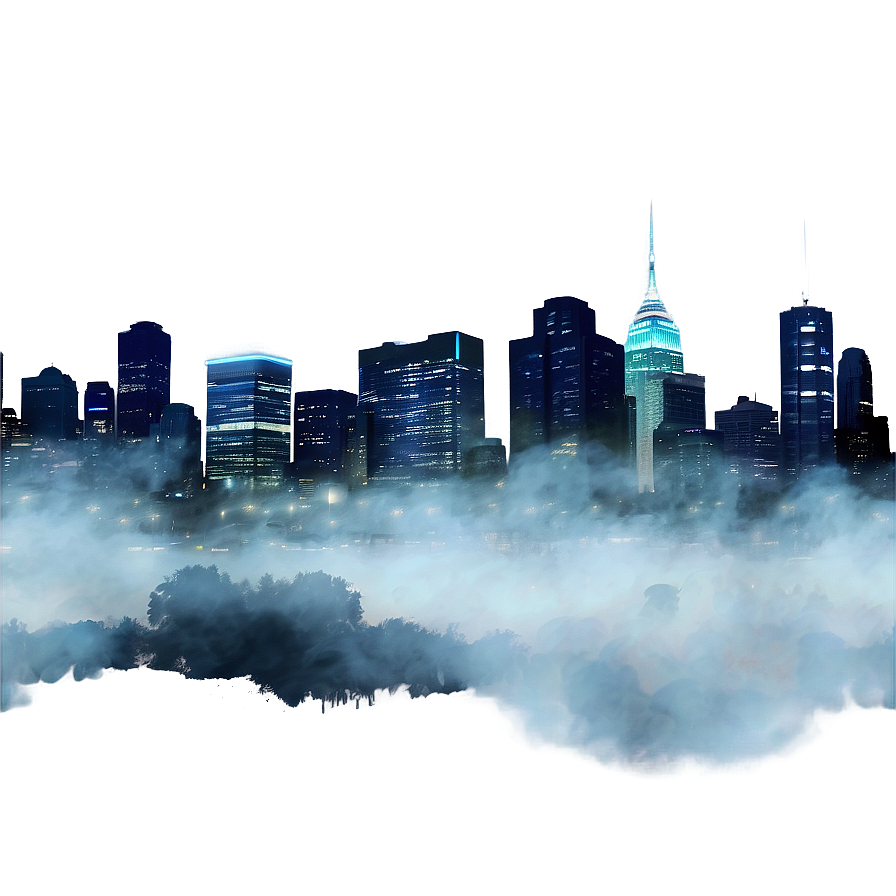 Urban Fog Overlay Png Pkv6