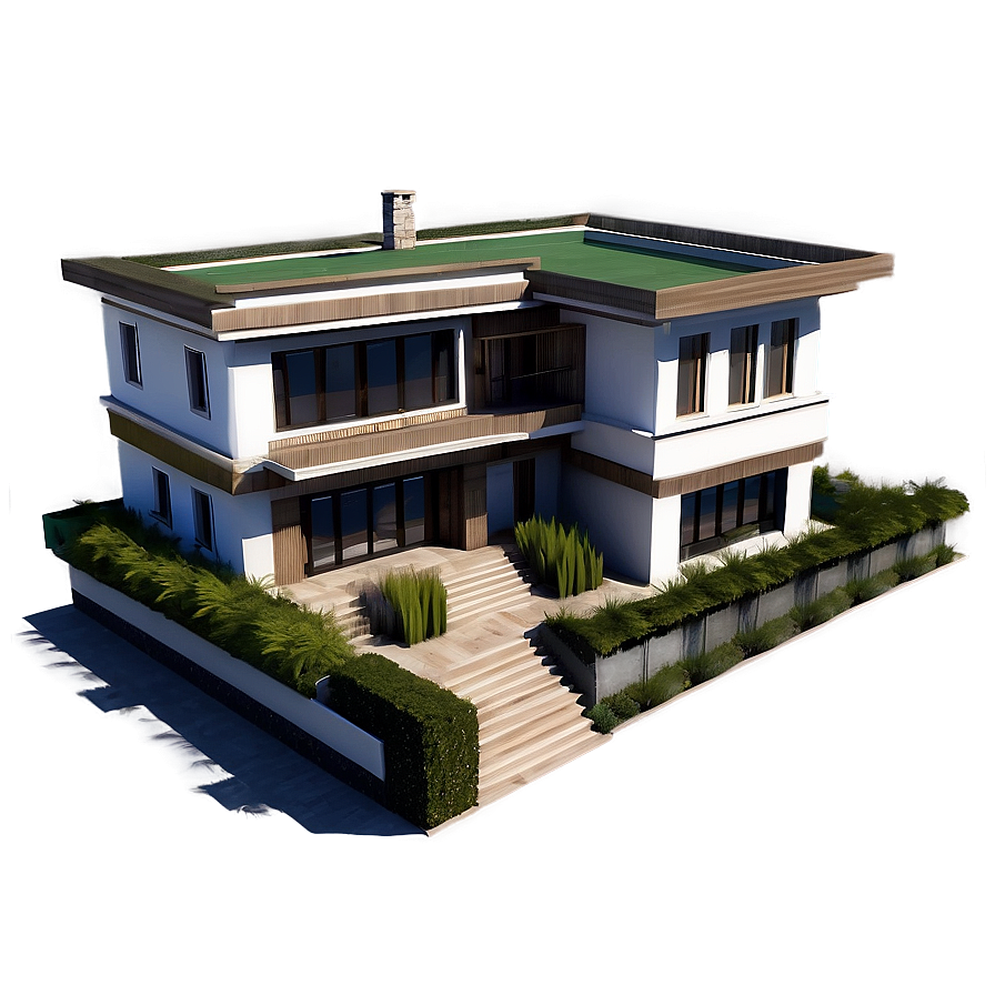 Urban Mansion Sketch Png 45