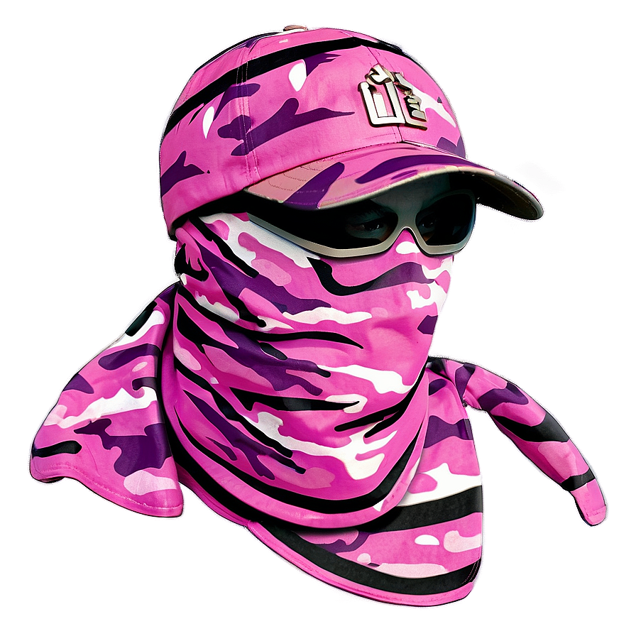 Urban Pink Camouflage Png 06252024